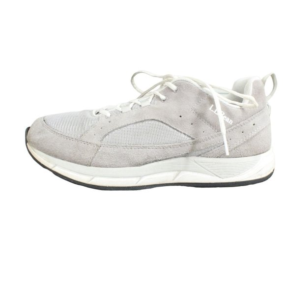 *LL Bean Bean's Comfort Fitness Suede Mesh Walking Shoes Size 12 Inch - Picture 1 of 10